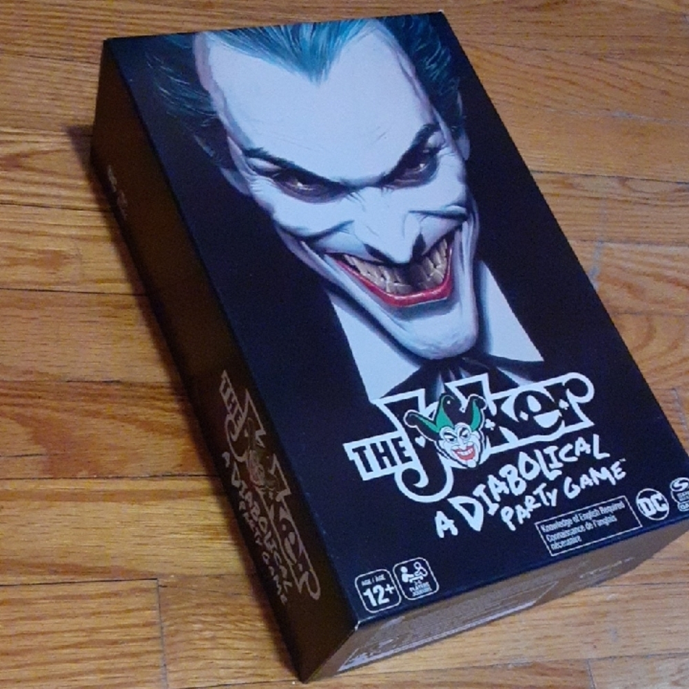 The Joker Diabolical Party Game - Blue